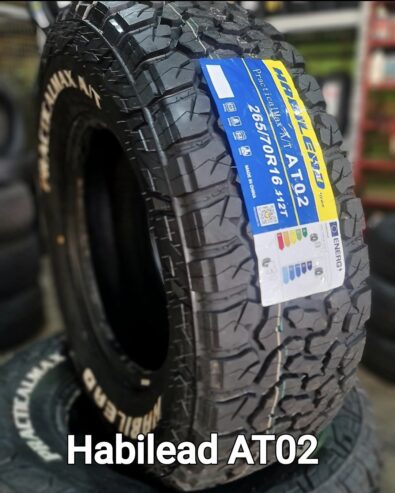 Tyres 4×4 all terrain + mud