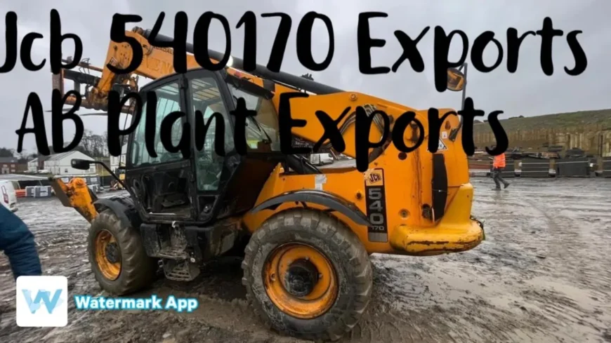 Jcb 540170 exports
