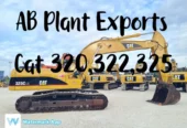 Caterpillar 320 exports plant and machinery expor