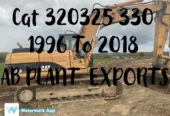 Caterpillar 320 exports plant and machinery expor