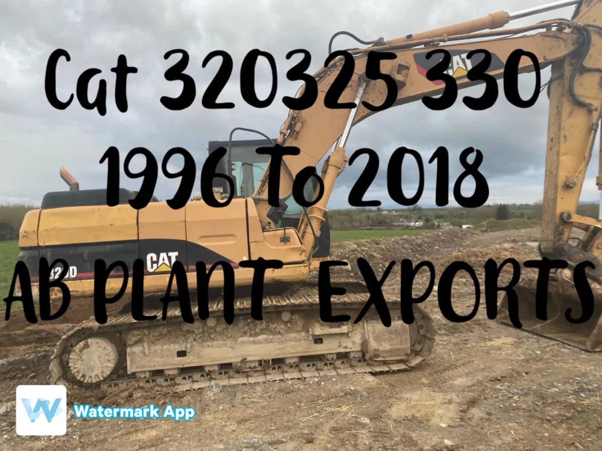 Caterpillar 320 exports plant and machinery expor