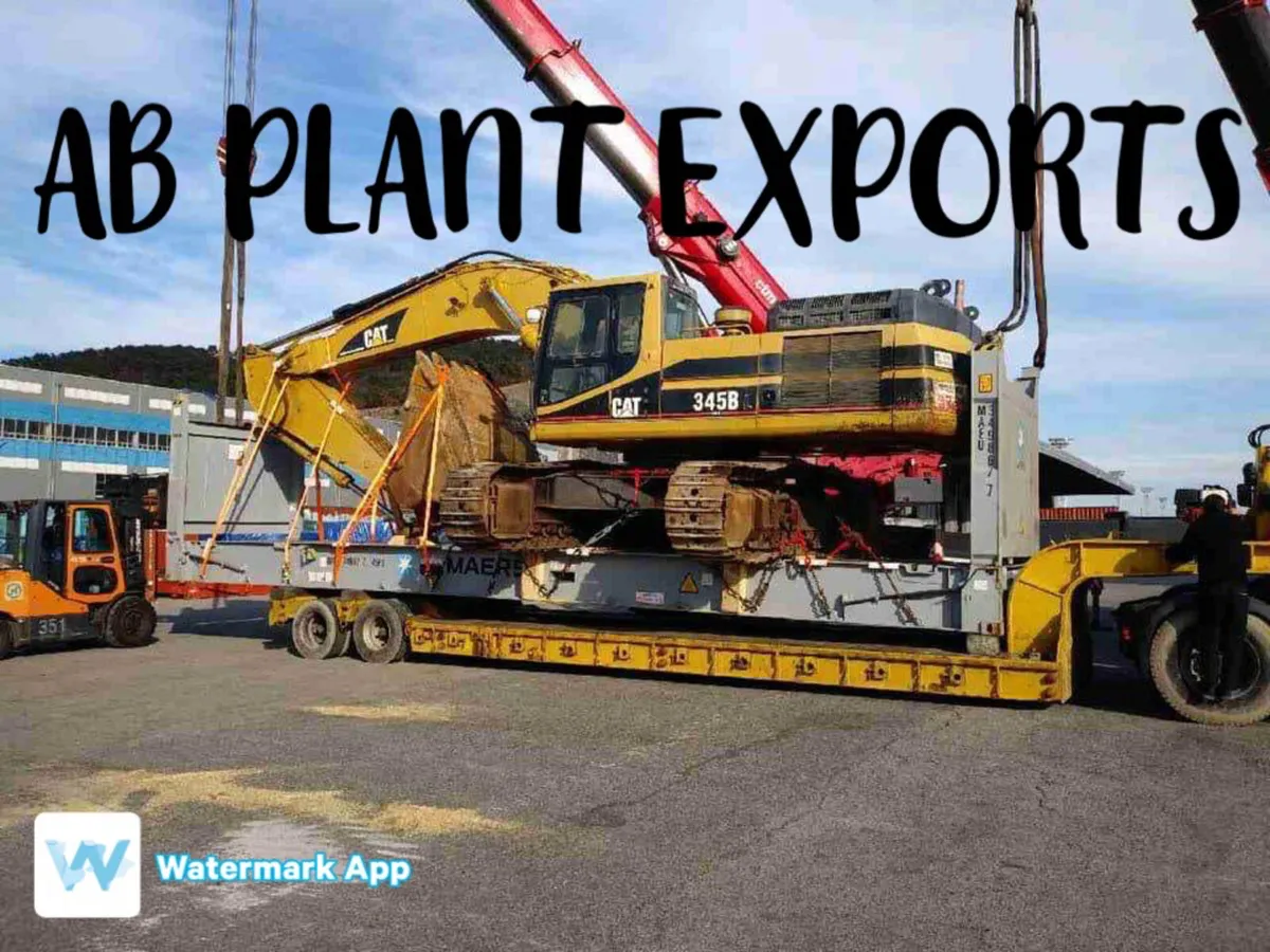 Crane exports 50 ton plus