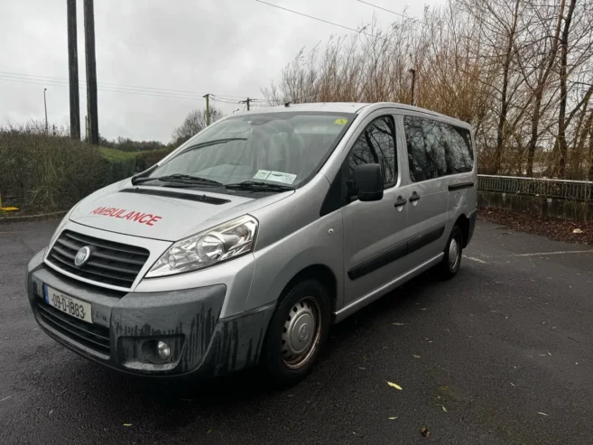 Fiat scudo 2.0 diesel 7 seats wheelchair new nct