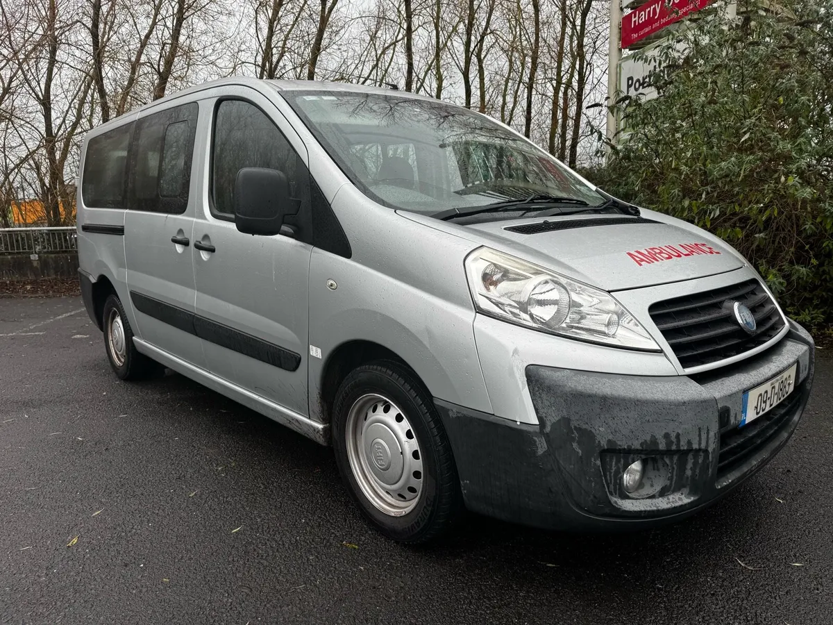 Fiat scudo 2.0 diesel 7 seats wheelchair new nct