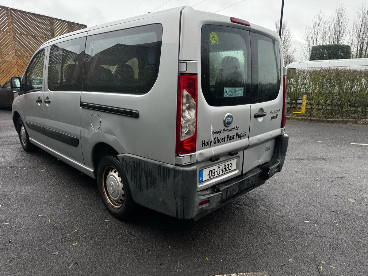 Fiat scudo 2.0 diesel 7 seats wheelchair new nct