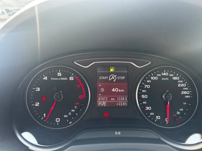 2014 AUDI A3 1.4TFSI AUTO LOW KMS