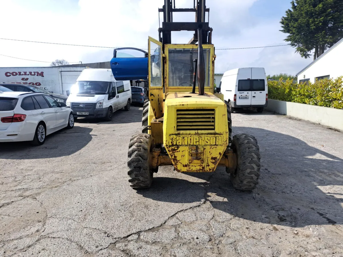 Sanderson Terrain Forklift for sale DEPOSIT TAKEN