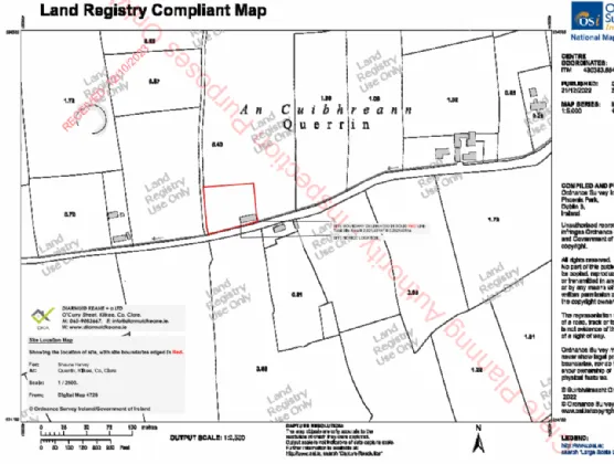 Site With Outline Planning Querrin Kilkee Co. Clare.