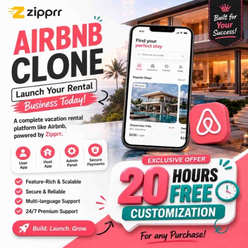 Zipprr Airbnb Clone — Guest Experience That Drives Bookings