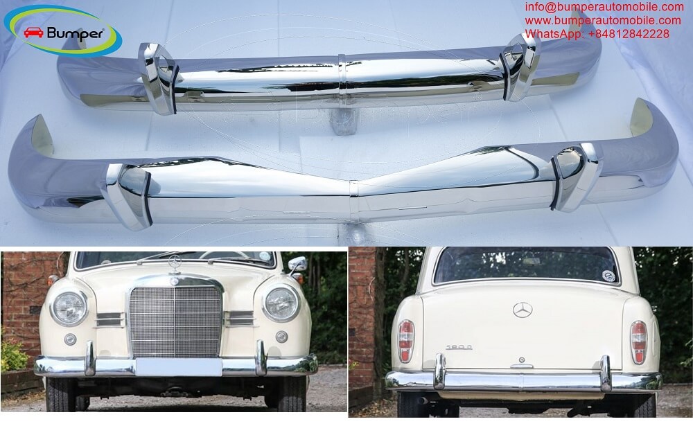 Mercedes Ponton 4-cylinder W120 W121 bumpers