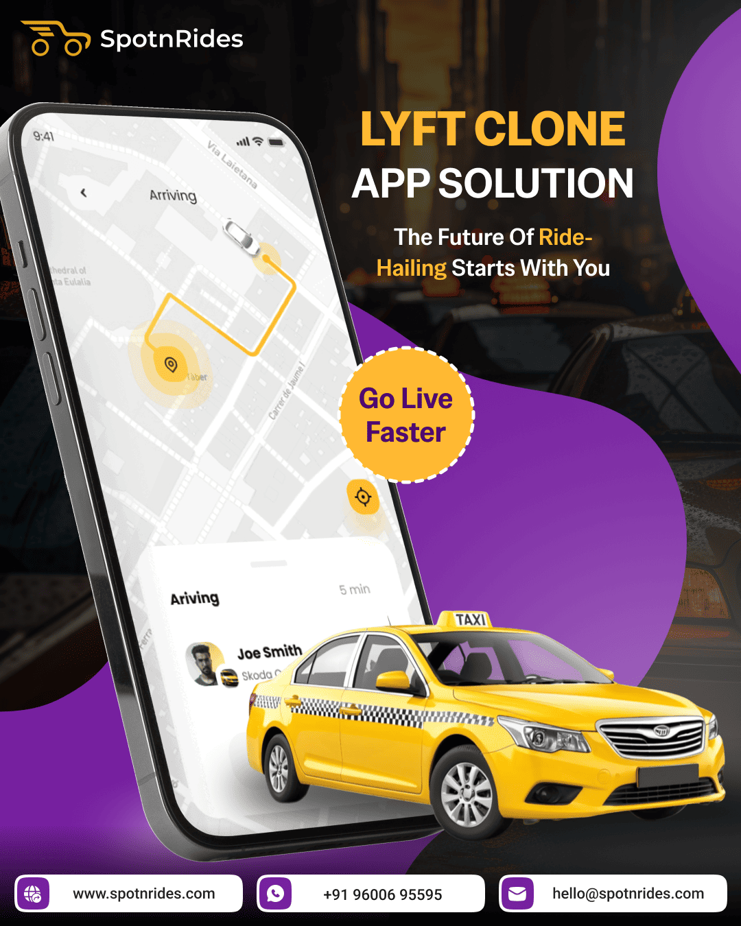 Spooktacular Halloween Deal on Lyft Clone Script – SpotnRides